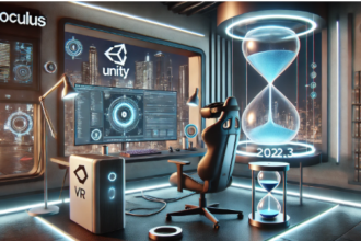 unity 2022.3 oculus link constant hourglass windows 11